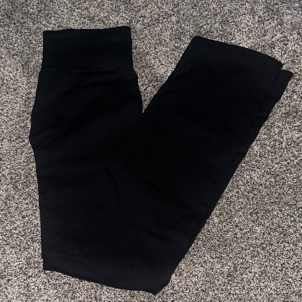 Women's High-Waist Black Leggings